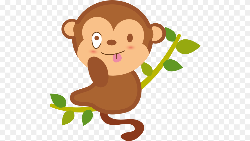 Monkey Clipart Transparent Background Download 3 Monkey Cartoon Transparent No Background, Winter, Snowman, Snow, Outdoors Png