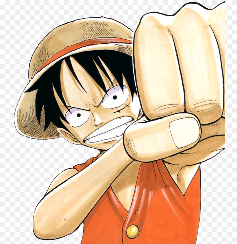 Monkey D Luffy 10 One Piece Luffy, Book, Comics, Publication, Body Part Free Png