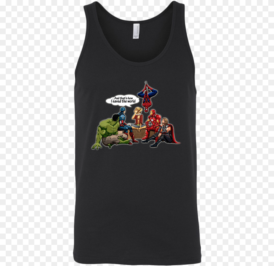 Monkey D Luffy And Superheroes And That S How I Shirt Active Tank, Tank Top, Clothing, Person, T-shirt Free Transparent Png