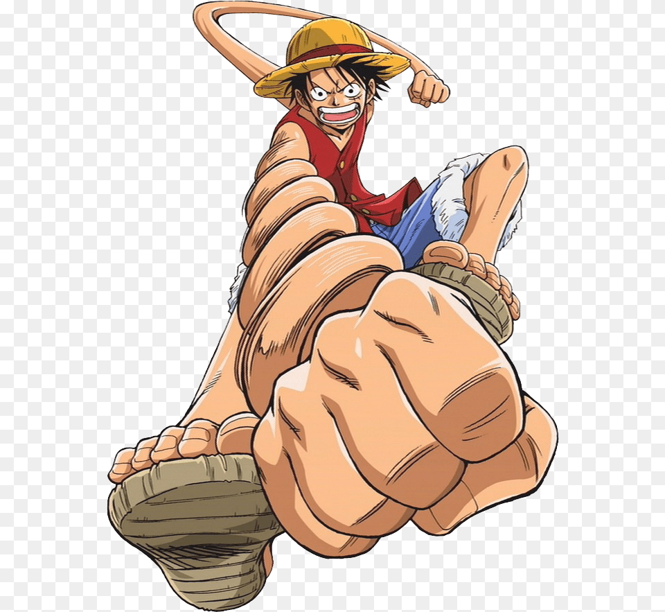 Monkey D Luffy Clipart One Piece Luffy Stretch, Adult, Person, Female, Woman Png