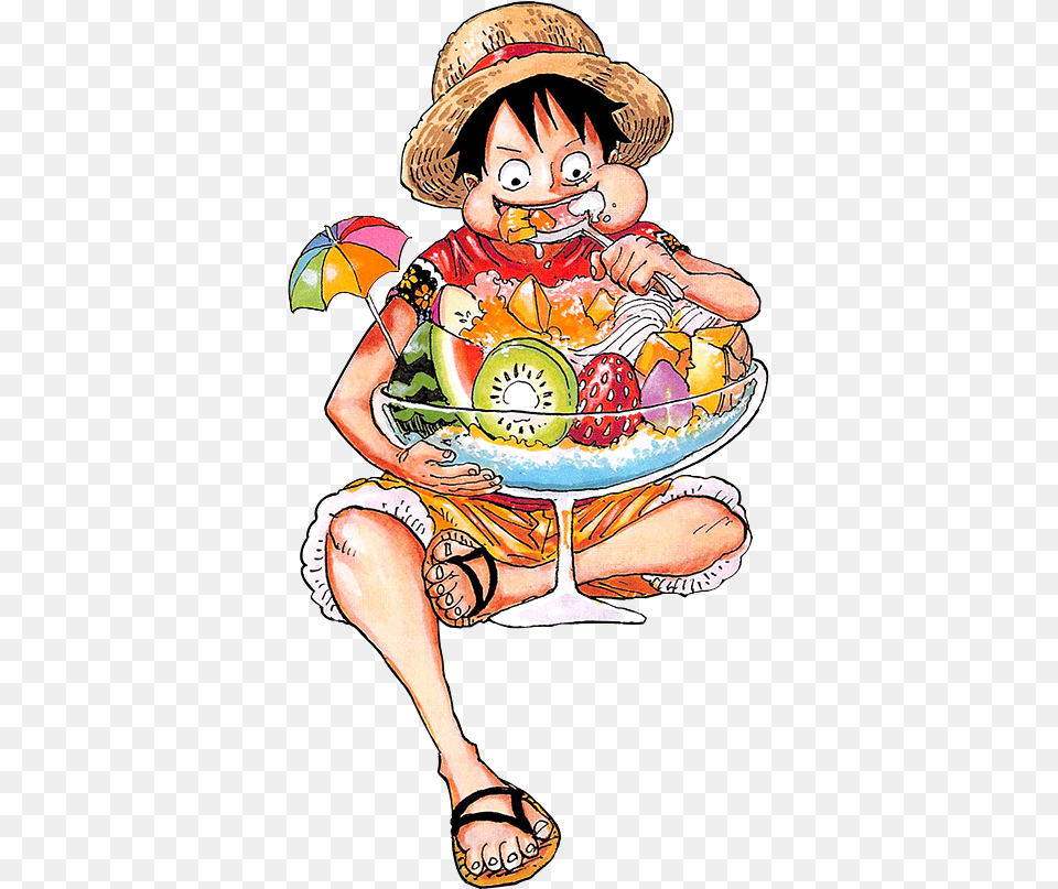 Monkey D Luffy Manga Colored, Book, Comics, Publication, Adult Free Transparent Png