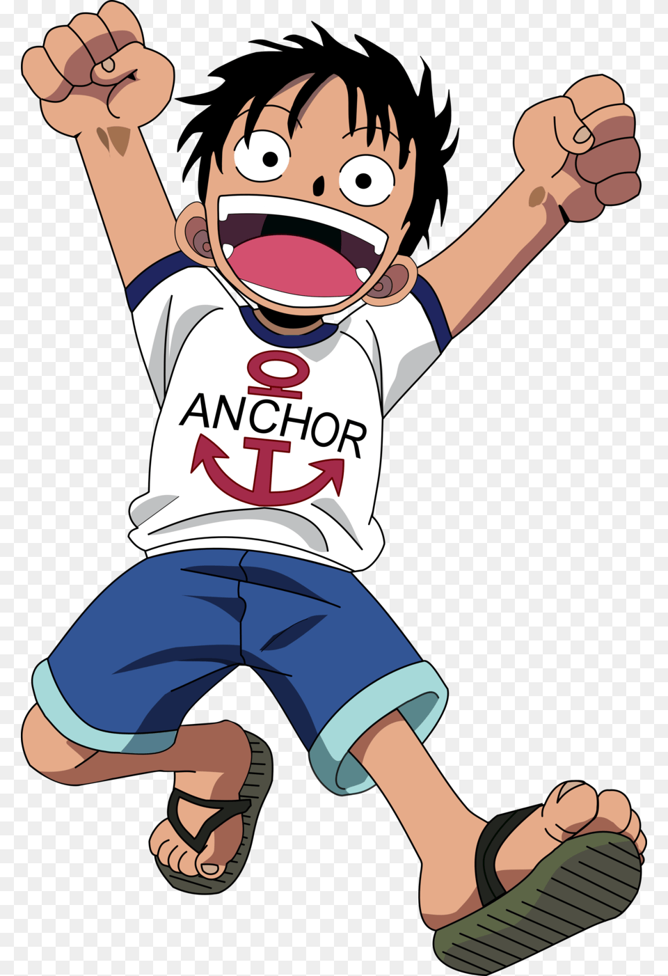 Monkey D Luffy Transparent Background, Baby, Person, Head, Face Free Png