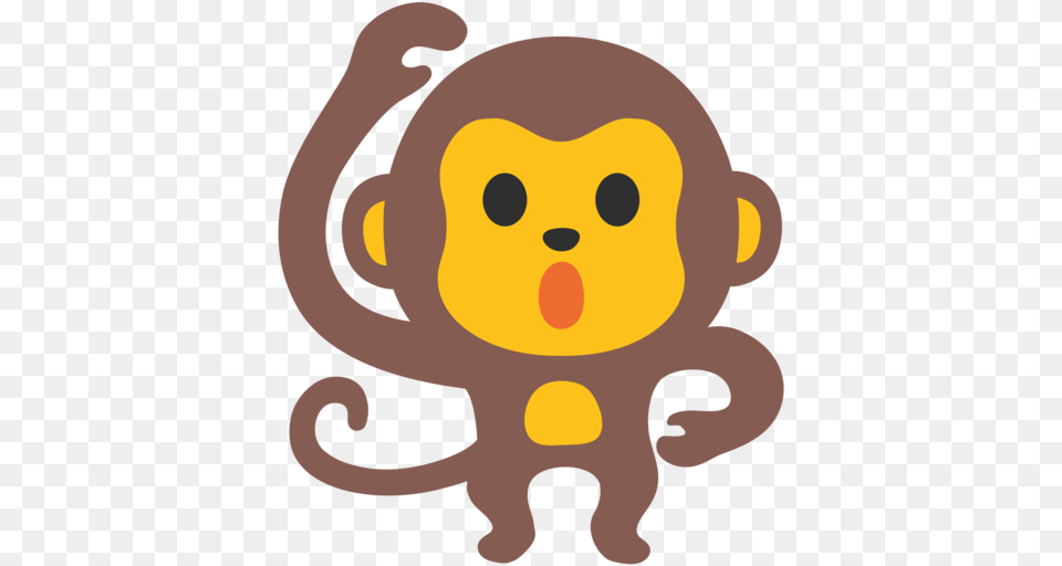 Monkey Emoji, Animal, Bear, Mammal, Wildlife Png
