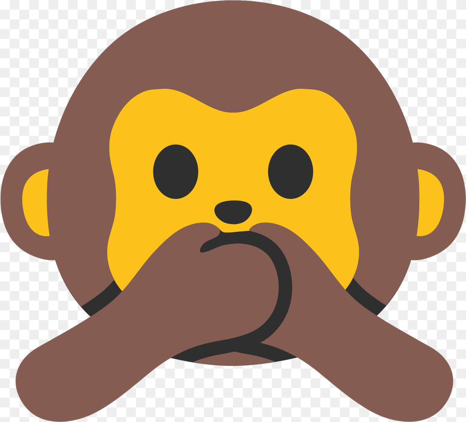 Monkey Emoji Android, Plush, Toy, Baby, Person Png Image
