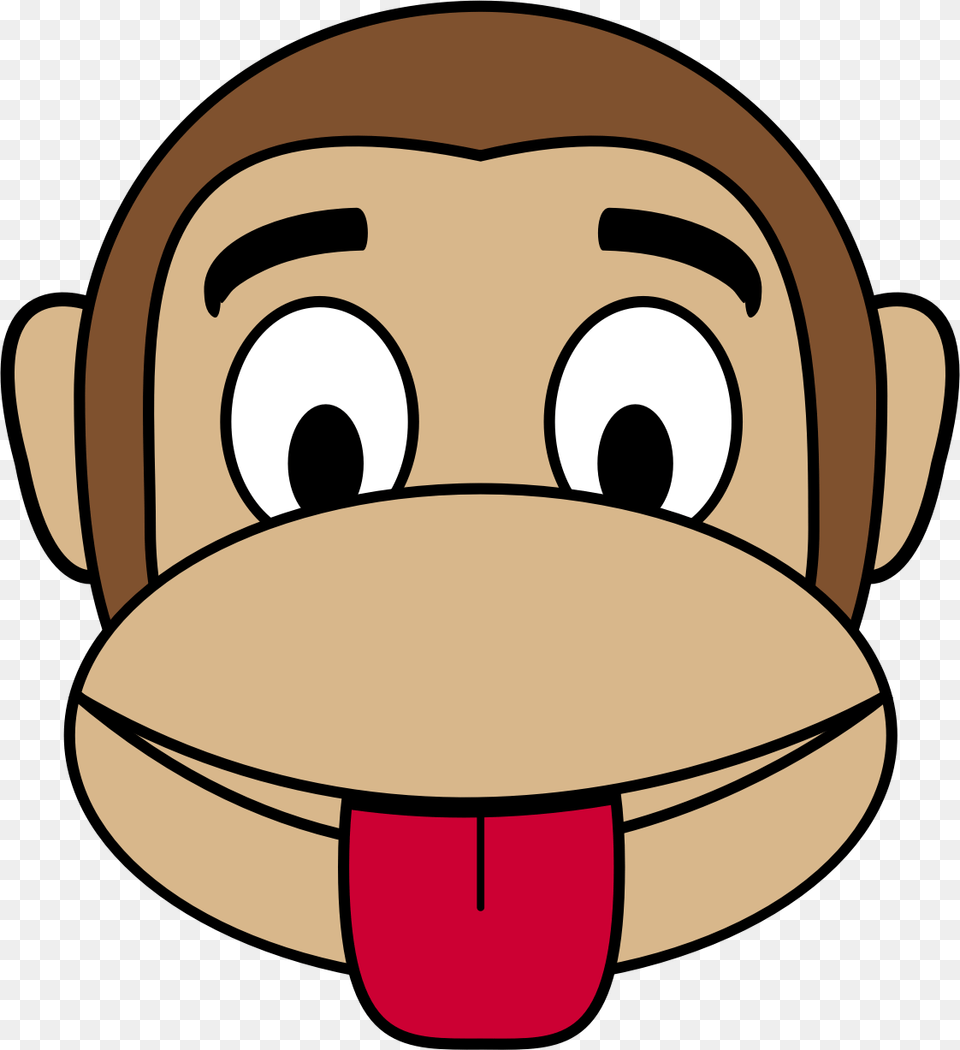 Monkey Emoji Clipart, Astronomy, Moon, Nature, Night Free Png