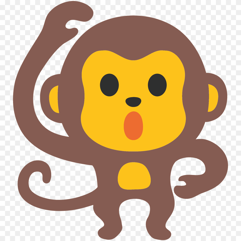 Monkey Emoji Clipart, Animal Free Transparent Png