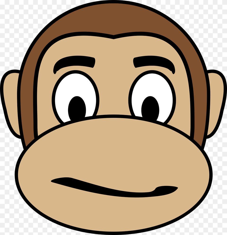 Monkey Emoji Face Expressions, Astronomy, Moon, Nature, Night Png
