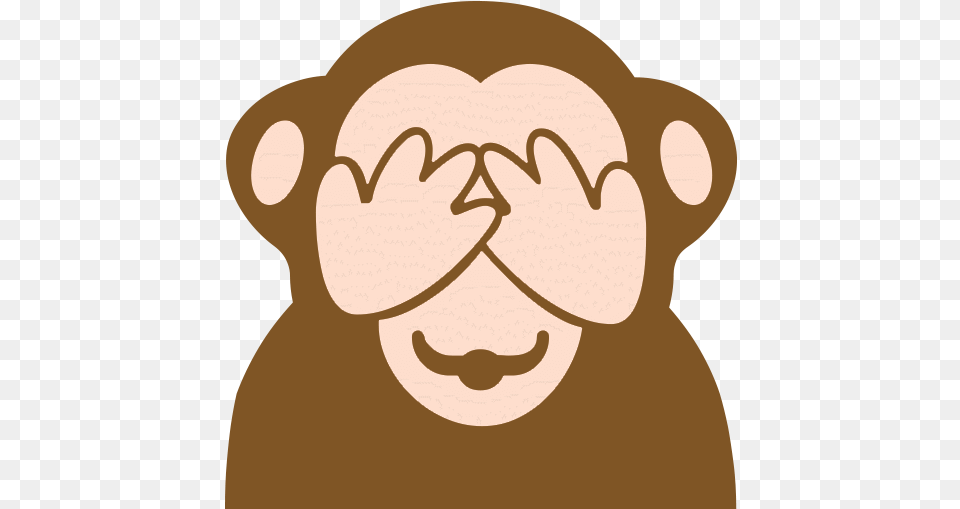 Monkey Emoji For Facebook Email U0026 Sms Id 8677 Emojicouk Bitcoin, Face, Head, Person, Mustache Free Transparent Png
