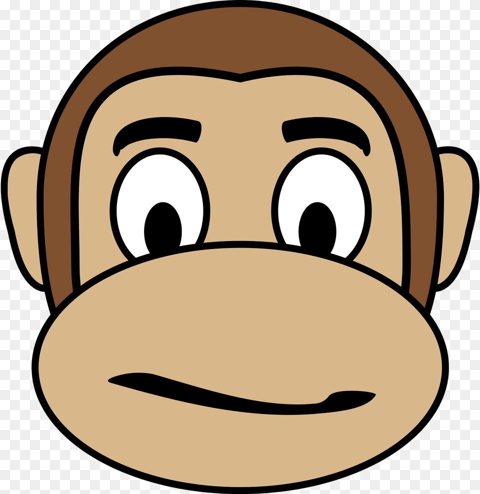 Monkey Emotions Clipart, Snout Free Png