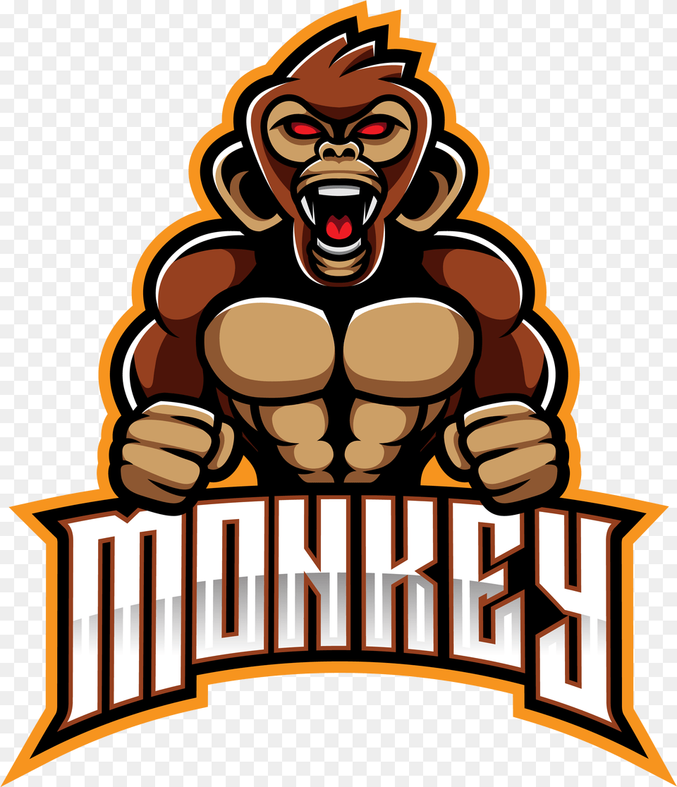 Monkey Esports Logo Design Joker Logo Images Hd, Body Part, Hand, Person, Face Free Png Download