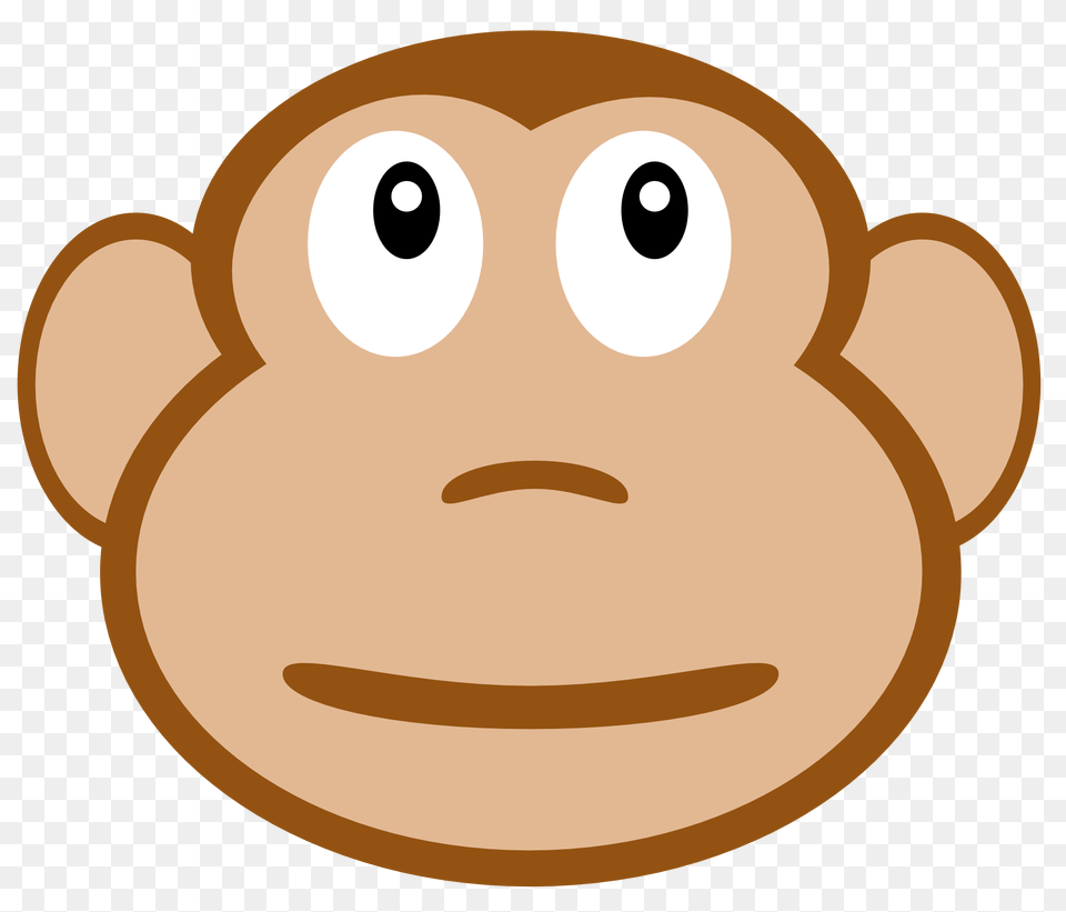 Monkey Face Clip Art Free Png