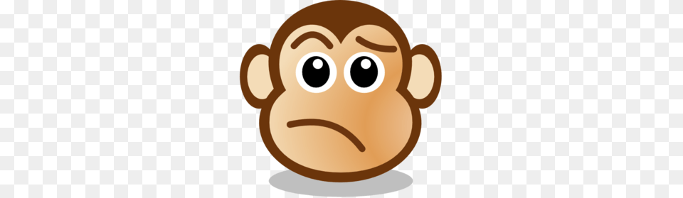 Monkey Face Clip Art Black And White, Plush, Toy, Baby, Person Free Png