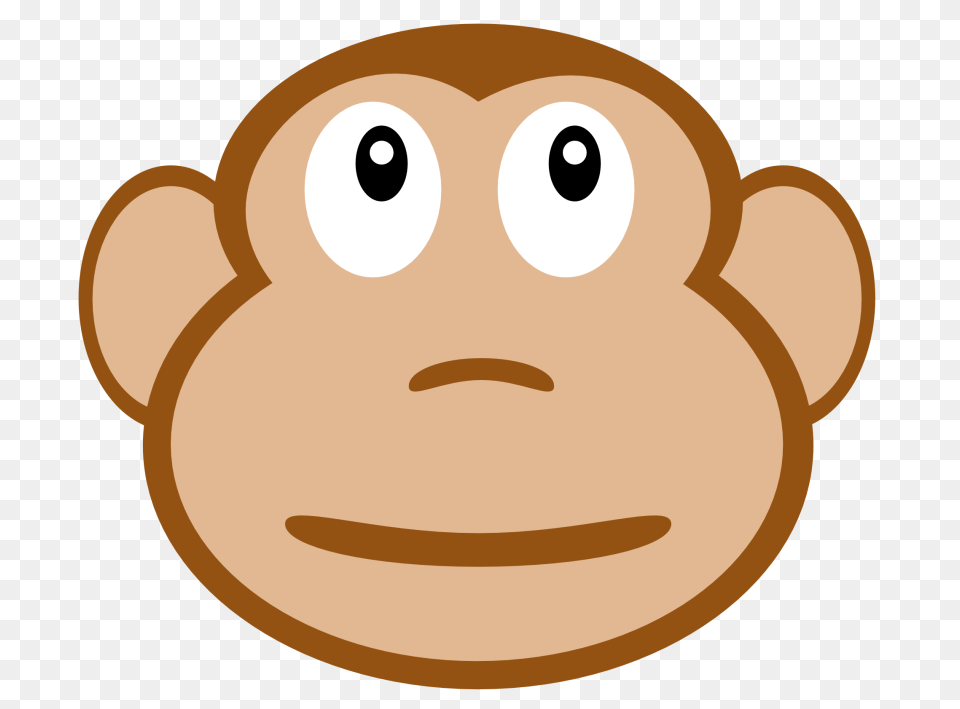 Monkey Face Clipart, Animal, Mammal, Wildlife, Astronomy Free Transparent Png