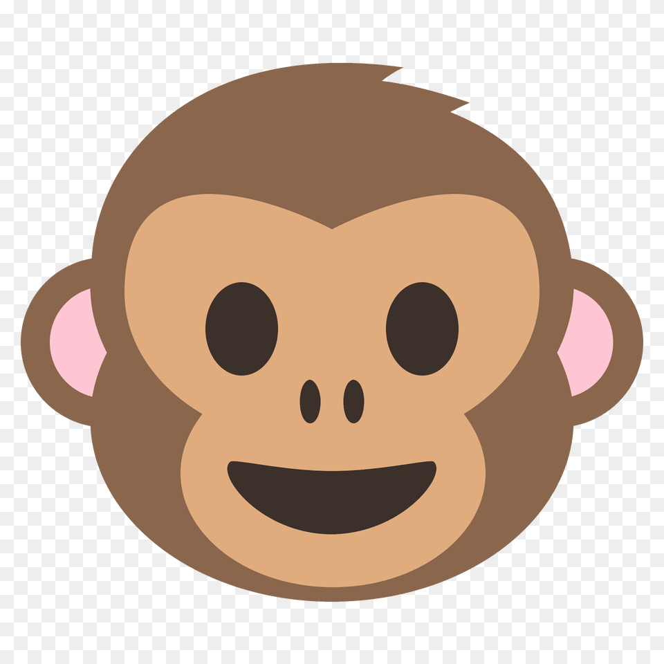 Monkey Face Emoji Clipart, Plush, Toy, Cartoon Png Image