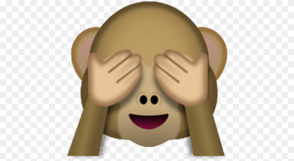 Monkey Face Emoji Monito Tapado Los Ojos, Body Part, Finger, Hand, Person Free Transparent Png