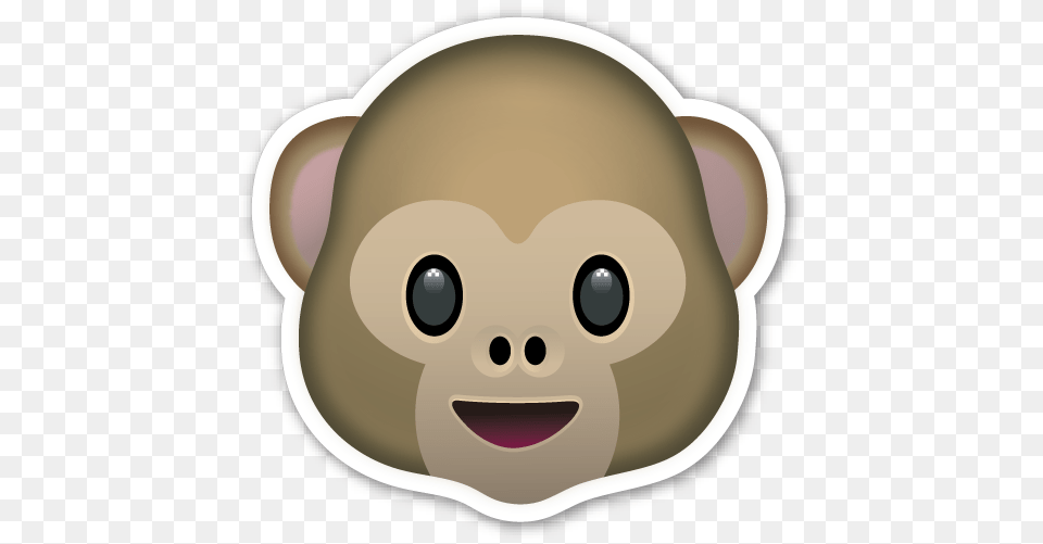 Monkey Face Emojis De Whatsapp Ancianos, Animal, Mammal, Wildlife, Disk Free Transparent Png