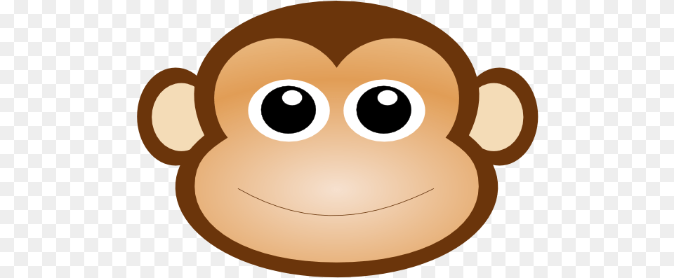 Monkey Face For Baby Shower, Animal, Mammal, Wildlife Png Image