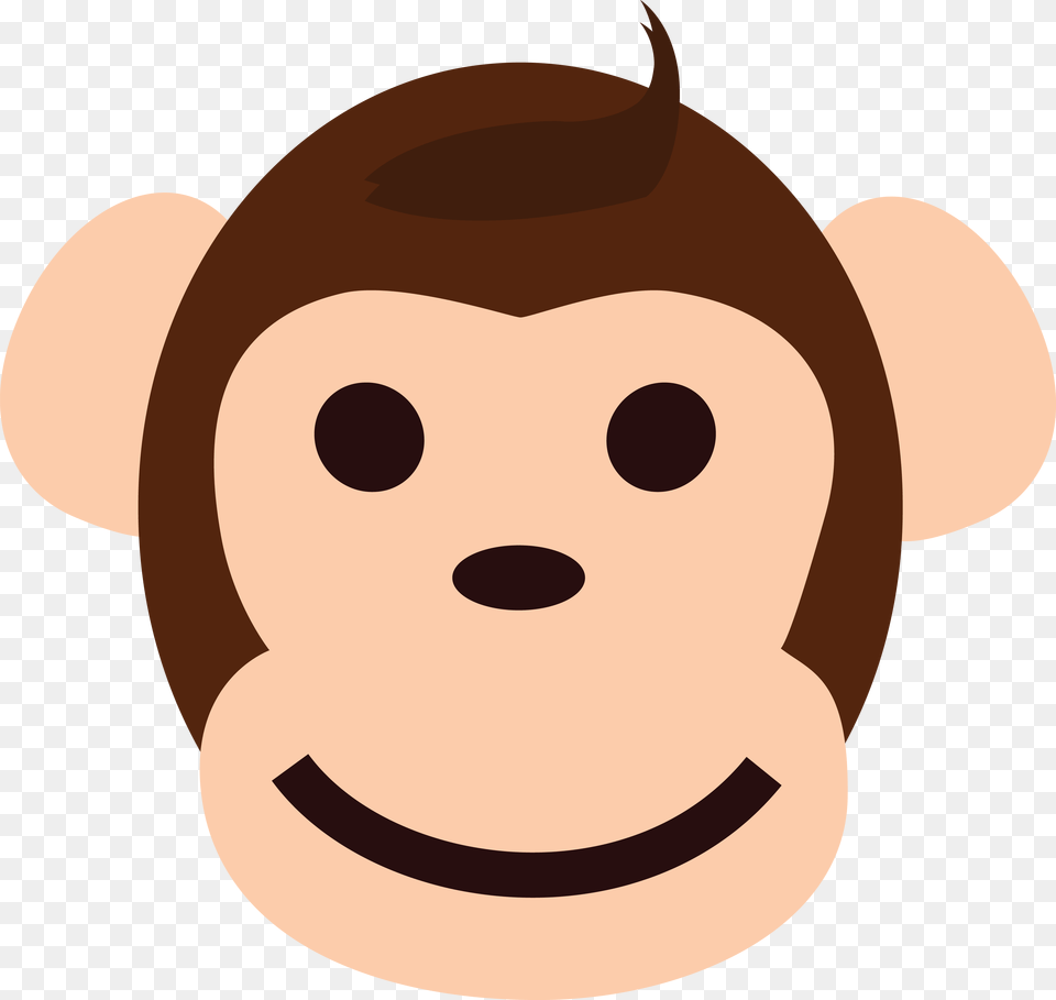 Monkey Face Happy Forelock Genius Happy Face Monkey Face Clipart, Nature, Outdoors, Snow, Snowman Free Transparent Png