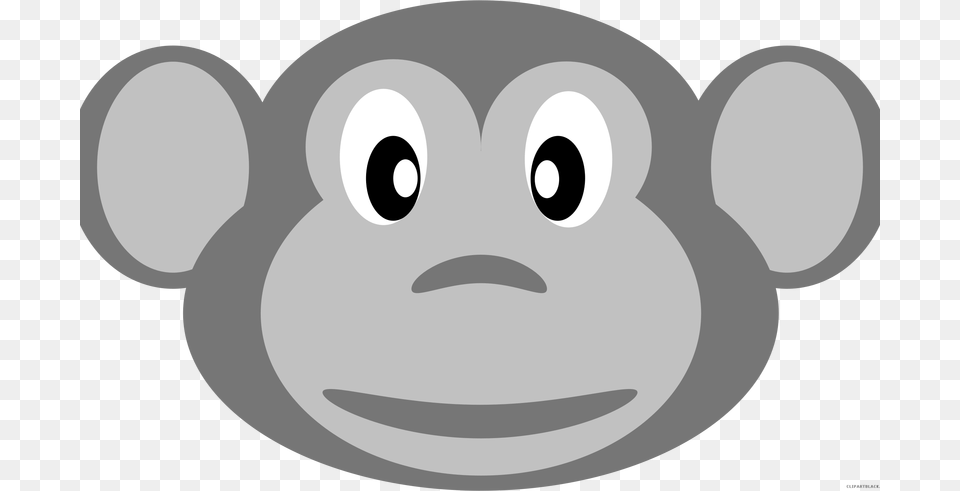 Monkey Face Stock Black And White, Animal Free Png