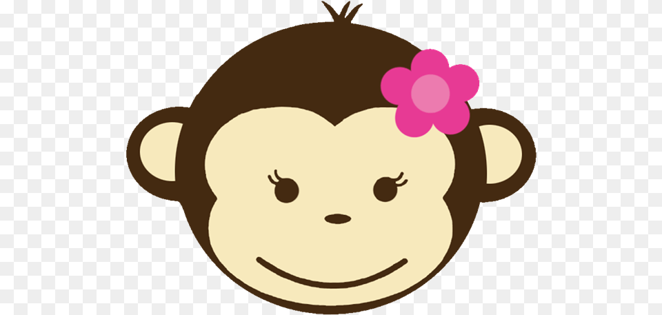 Monkey Girl Transparent U0026 Clipart Ywd Cartoon Girl Monkey Face, Baby, Person, Food, Fruit Free Png