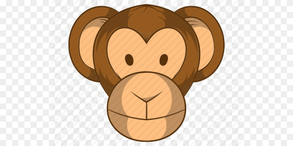 Monkey Head Cartoon, Snout, Animal, Mammal Free Png