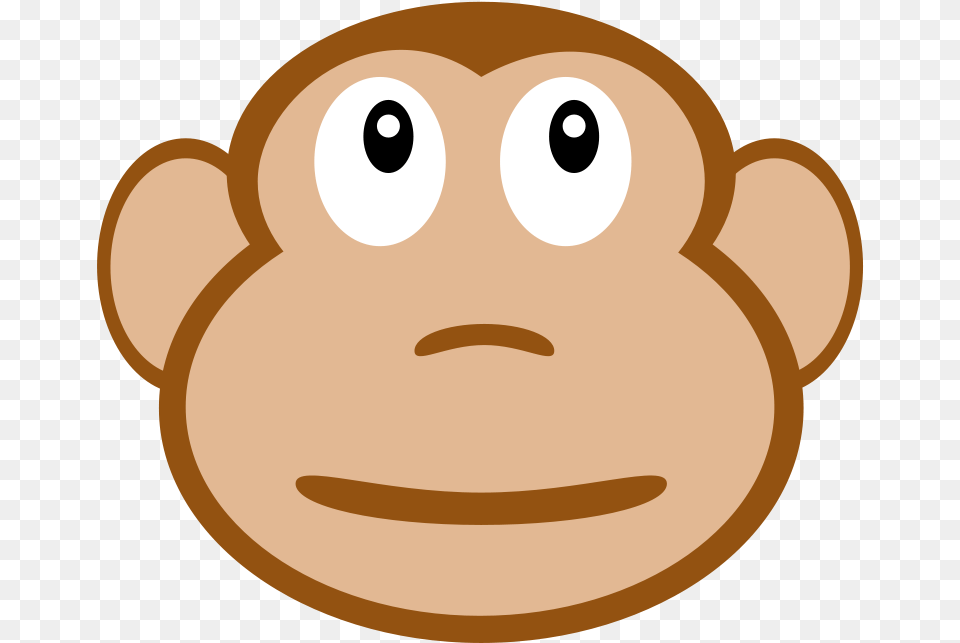 Monkey Head Silhouette Monkey Face Cartoon, Plush, Toy Free Transparent Png