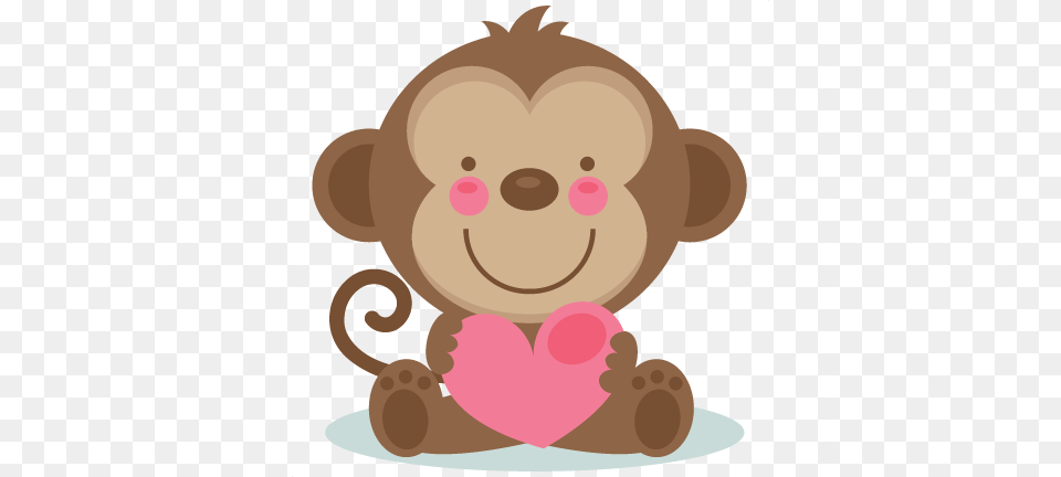 Monkey Heart Cliparts, Plush, Teddy Bear, Toy, Nature Free Png Download