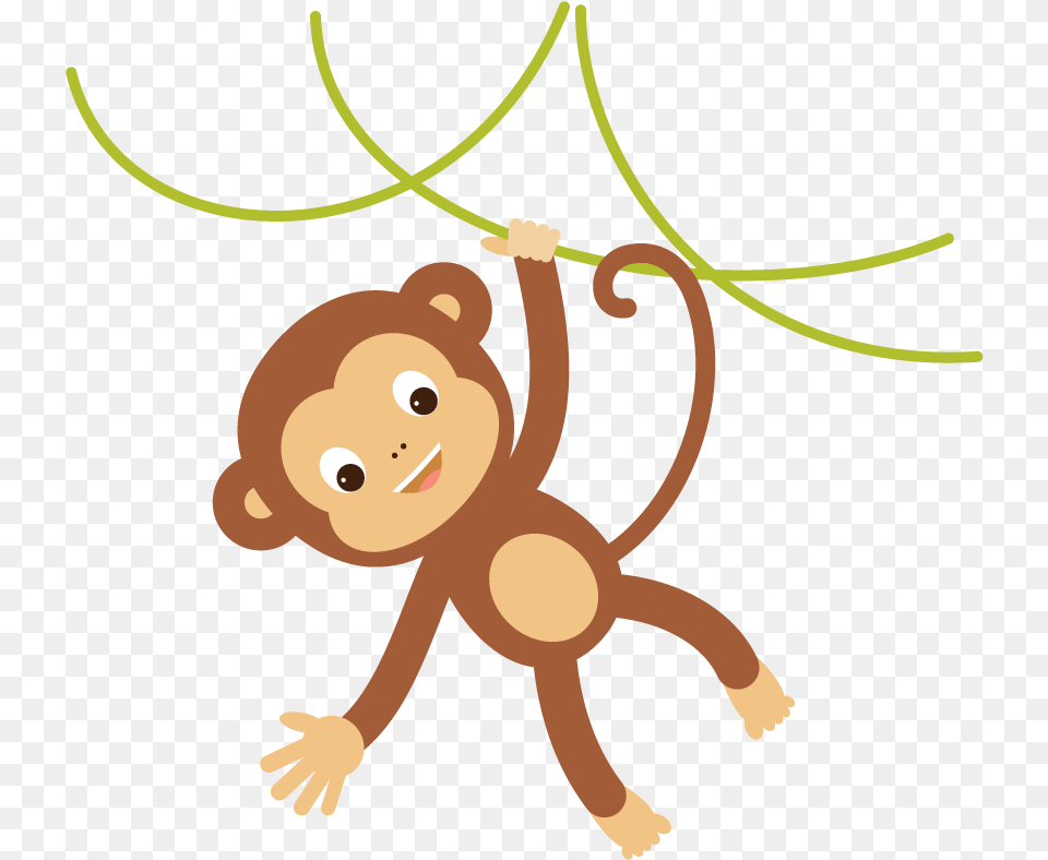 Monkey Illustration, Baby, Person, Animal Free Transparent Png
