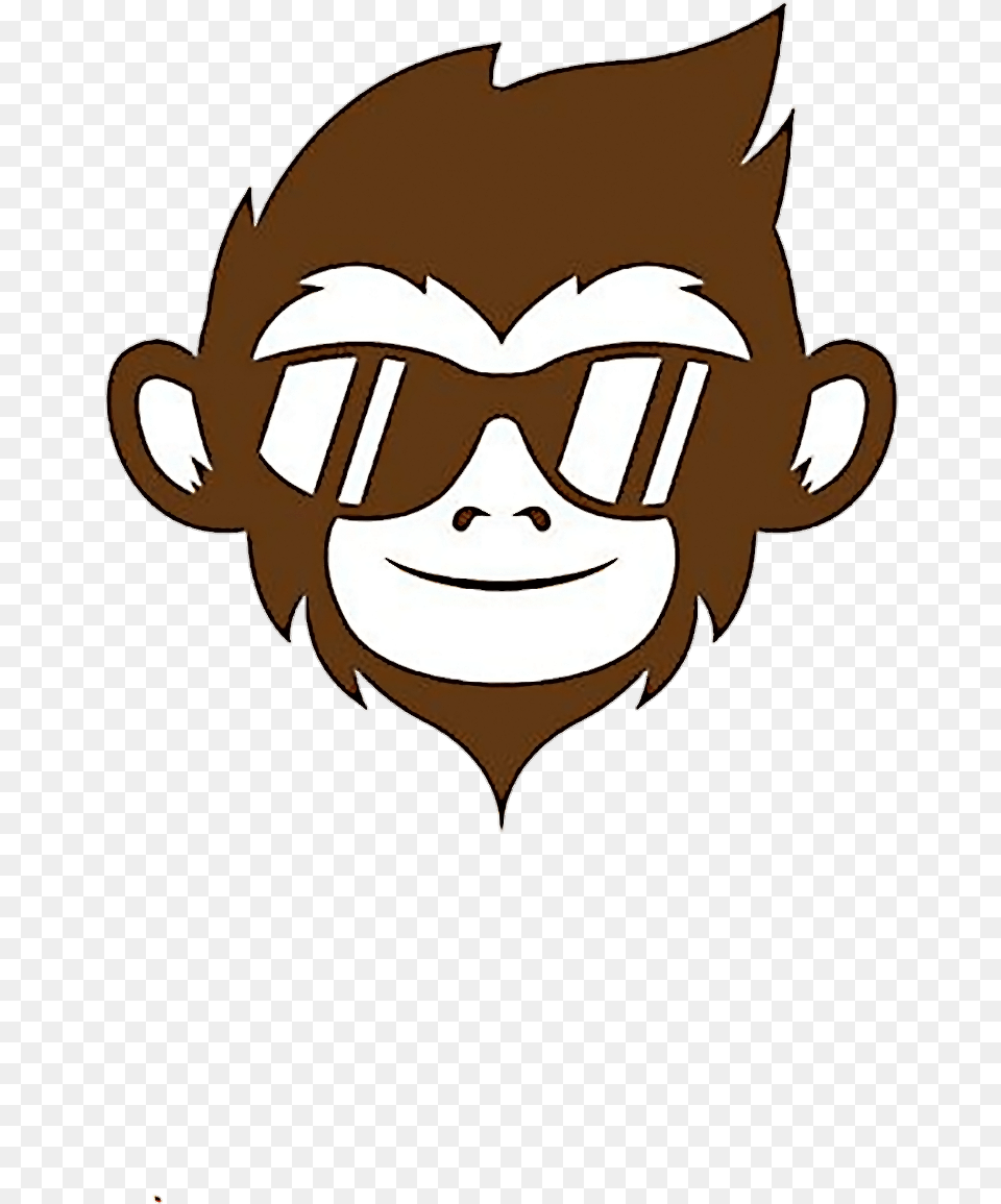Monkey Logo, Stencil, Baby, Person, Face Png