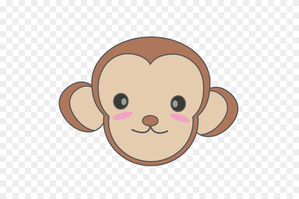 Monkey Monkey Illustration Material Clip Art, Plush, Toy, Face, Head Free Png Download