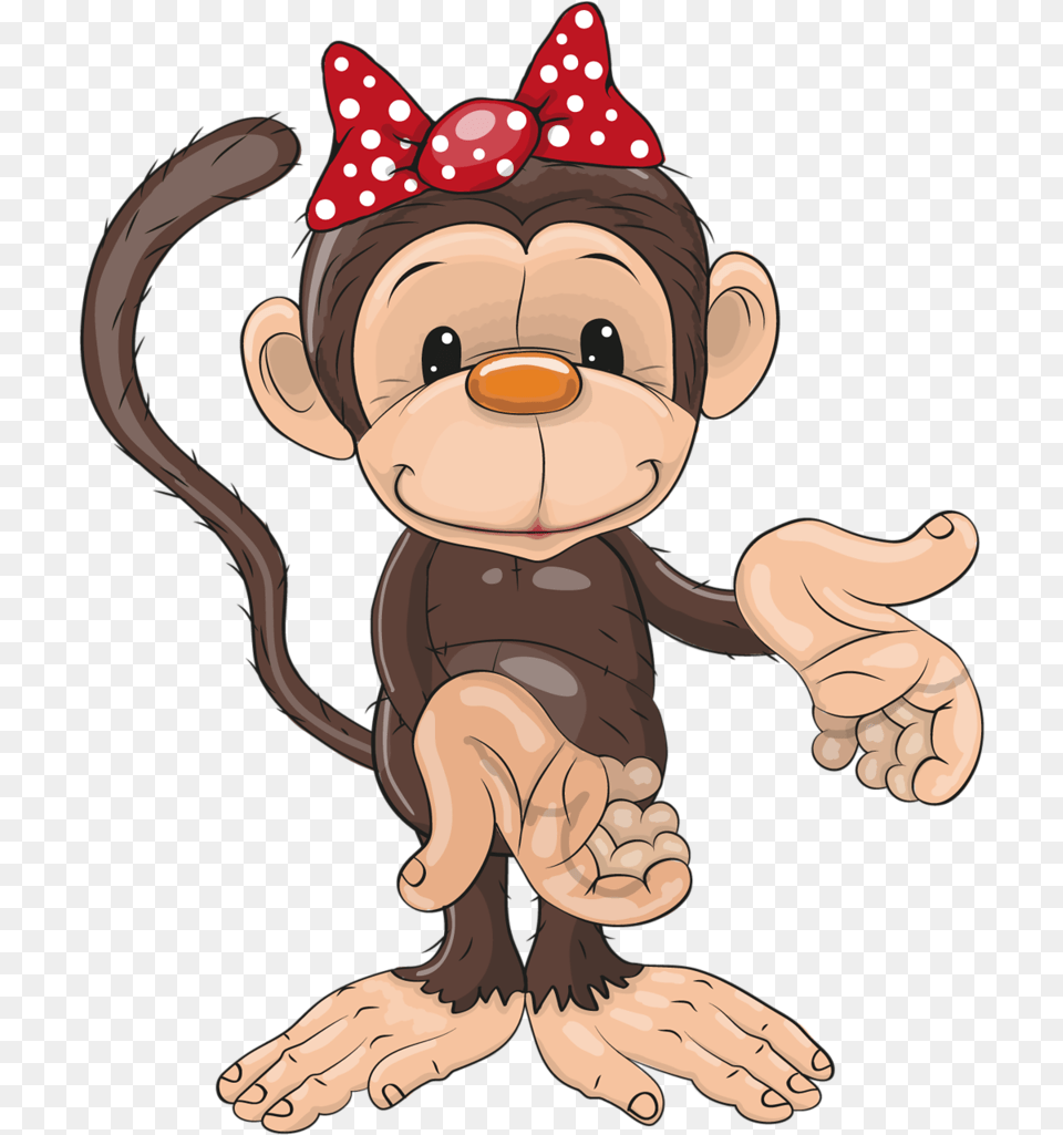 Monkey Mother Monkey Cartoon, Baby, Face, Head, Person Free Png
