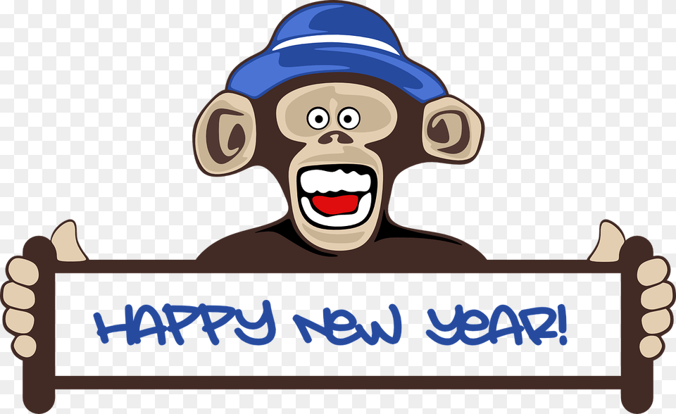 Monkey New Year 2019, Face, Head, Person, Animal Free Transparent Png
