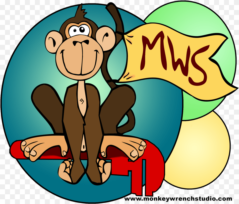 Monkey On Wrench Cartoon, Baby, Person Png