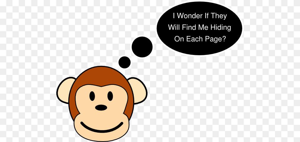 Monkey Question Clip Art Png