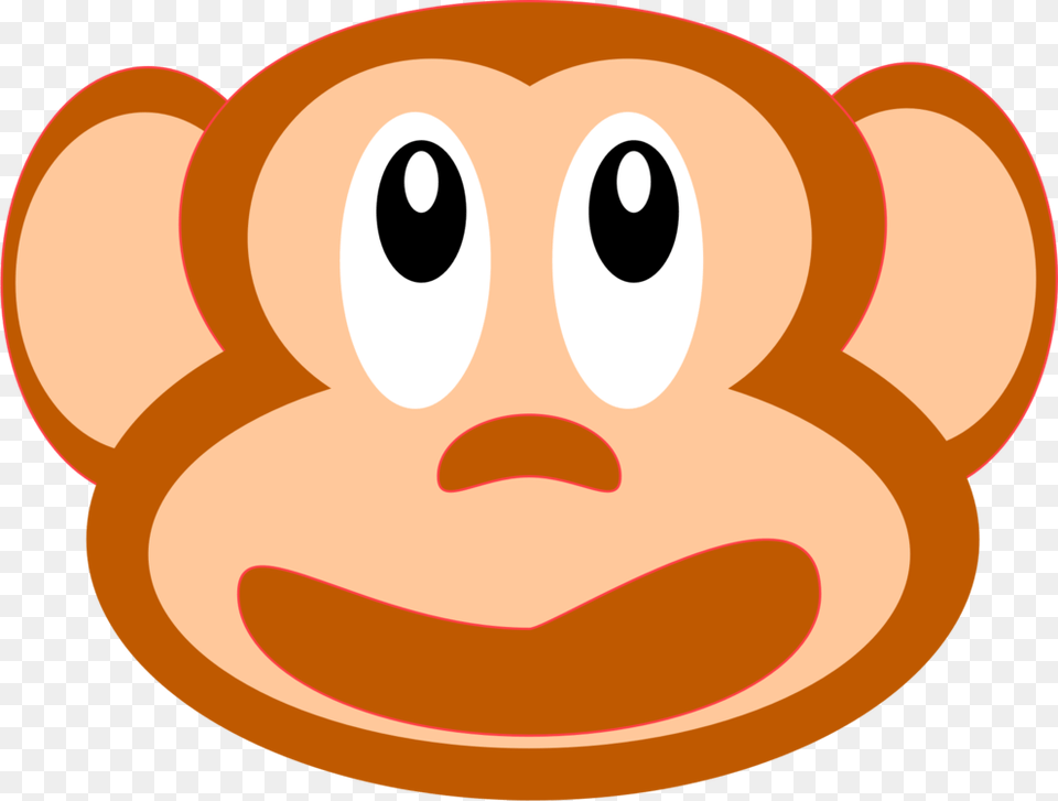 Monkey Snout Animal Curious George Face Png