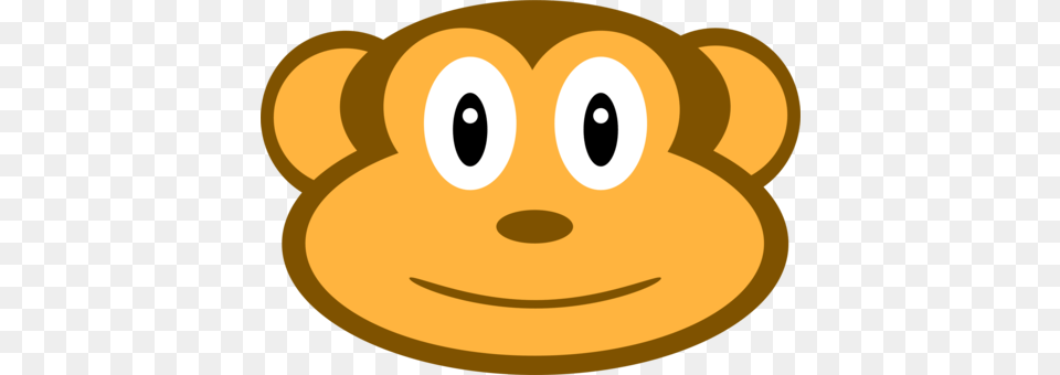 Monkey Snout Animal Curious George Face, Plush, Toy Png Image