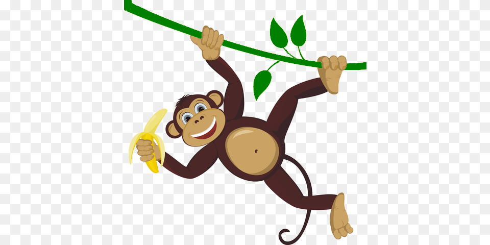 Monkey Pictures, Fruit, Produce, Plant, Banana Free Transparent Png