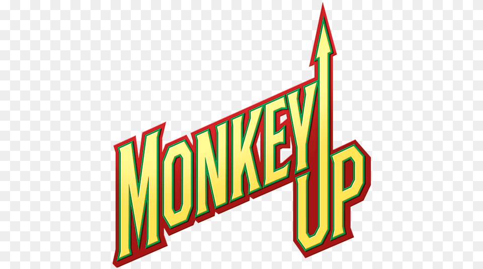 Monkey Up Graphic Design, Light, Dynamite, Weapon, Text Png Image