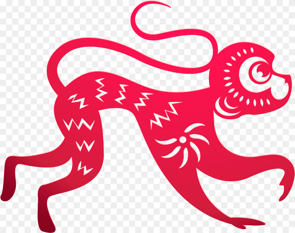 Monkey Vector Free Chinese Zodiac Monkey, Art, Animal, Kangaroo, Mammal Png