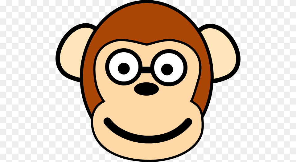 Monkey With Glasses Clip Art, Ammunition, Animal, Grenade, Mammal Free Png Download