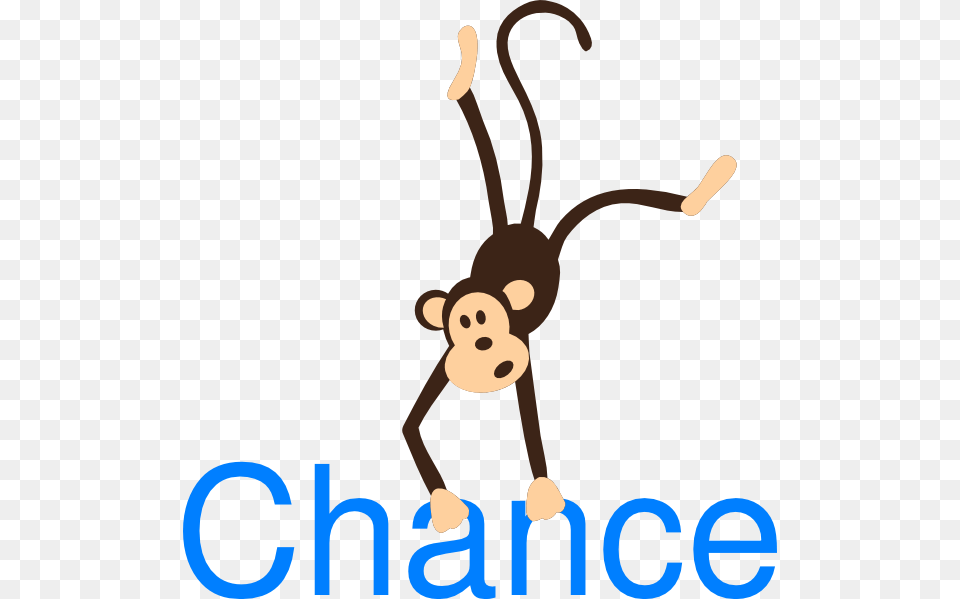 Monkey With Name Chance Clip Art, Animal, Bee, Insect, Invertebrate Png