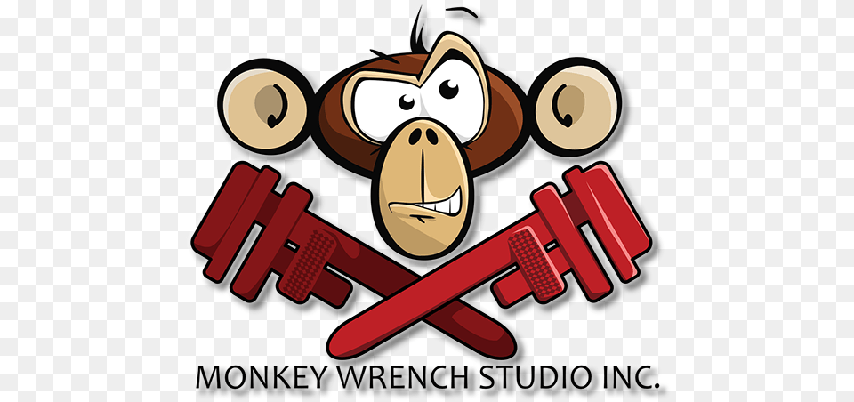Monkey Wrench Logo Clip Art, Dynamite, Weapon Png