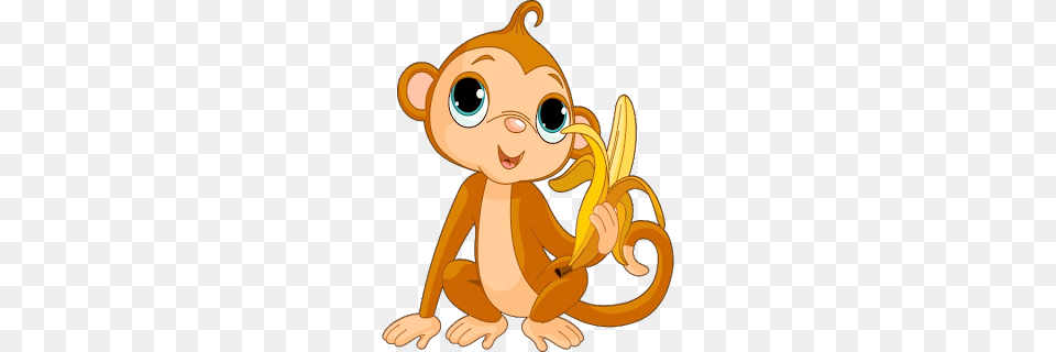 Monkeys Cartoon Clip Art Cartoon Monkeys, Baby, Person, Face, Head Png Image