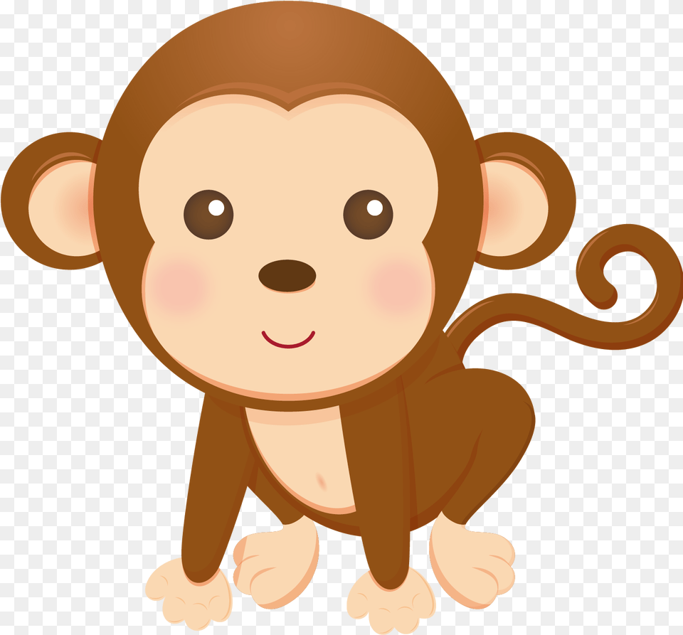 Monkeys Clipart Safari Baby Monkey Clipart, Winter, Snowman, Snow, Outdoors Png Image