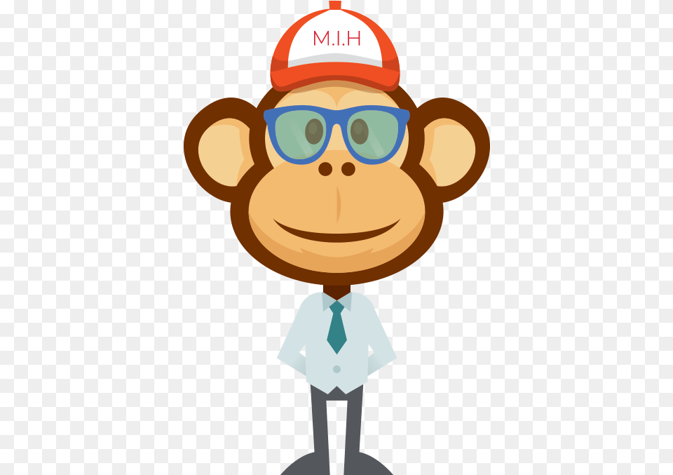 Monkeys In Hats Cartoon, Baby, Person Free Png Download