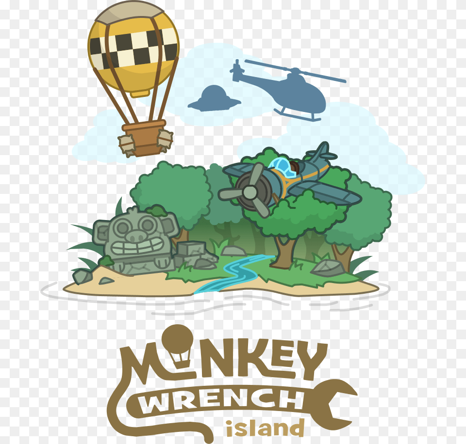 Monkeywrench Monkey Wrench, Advertisement, Poster, Aircraft, Transportation Free Png Download