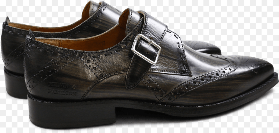 Monks Nicolas 2 Grey Shade Amp Lines Black Slip On Shoe, Clothing, Footwear, Sneaker, Clogs Free Png