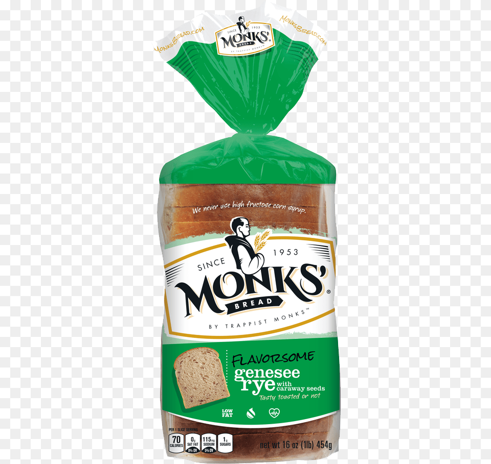 Monks Rye Bread, Food, Ketchup, Person, Face Png Image