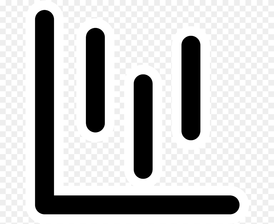 Mono Chart Hilo Chart Line Icon Transparant, Symbol, Text, Smoke Pipe Png