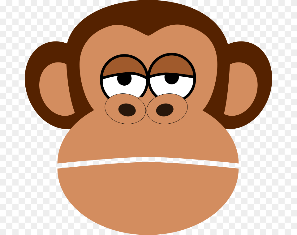 Mono Monkey Clipart Monkey Yummy Monkey, Animal, Ape, Mammal, Wildlife Free Png Download